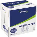 Papper, A4, 80 g, multibox med 2 500 ark