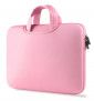 Pochette avec poignée 15" pour MACBOOK Air Protection Sacoche Housse Ordinateur PC Portable 15 Pouces - ROSE