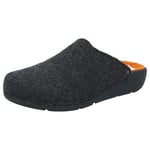 Berkemann Women's Vivian Slipper, Dark Grey Orange, 9 UK