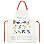 RSPB Apron Free as a British Birds Design 80 x 60 cm 100% Recycled Cotton