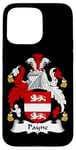 Coque pour iPhone 15 Pro Max Armoiries Payne - Blason de la famille