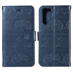 Leather phone Cover for HUAWEI P30 PRO, with card slots, with landyard