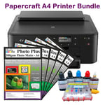 Craft & Papercraft A4 Printer Bundle, Ink & Cardstock