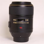 Nikon Used AF-S VR Micro-Nikkor 105mm f/2.8G IF-ED Macro Lens