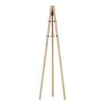 Artek - Kiila Coat Stand Natur/Sort - Kleshengere - Daniel Rybakken - Tre farget,Svart