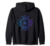 Artificial Intelligence (AI) Processor - Color Zip Hoodie