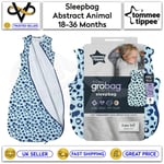 Tommee Tippee Original GroBag 18-36m Snuggle Sleepbag 0.2TOG From 25lb 80-95cm