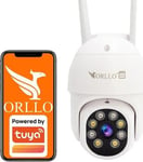 Orllo Ip-Kamera Orllo Tz5 Ip-Kamera Utendørs Roterbart 5Mpx 4G Sim Tuya