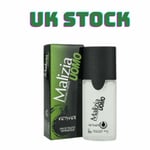 UK STOCK Malizia UOMO VETYVER  EDT Perfume Spray For MEN 50 ml