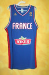 Original Maillot ADIDAS REPLICA Equipe de FRANCE Basketball S88403 - Bleu - 2XL