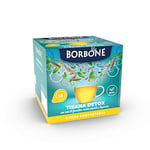 Caffè Borbone Tisane Détox - 72 dosettes 4 paquets de 18 dosettes - Système ESE