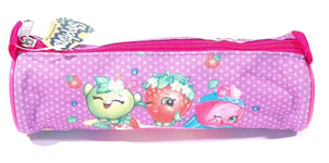 Shopkins Barrel Pencil Case School Home Stationery Kids Learning Art Craft Draw