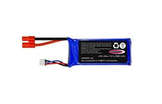 Jamara Jamara423092 7.4 V 2000 mAh 14.4 WH Batterie LiPo de Charge utile