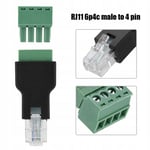 Connecteur RJ11 6P4C mâle vers Ethernet 4 broches