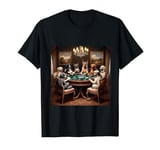 Dogs Playing Poker Casino Funny Poker Night T-Shirt