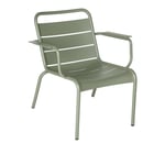 Fermob - Luxembourg Lounge Armchair Cactus 82 - Fåtöljer utomhus - Frédéric Sofia - Metall