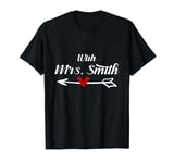 Mrs. Smith With Mr. Smith Married Couples Matching T-Shirt