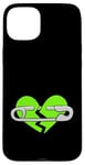 Coque pour iPhone 15 Plus Graphique vert Green Healing In Progress