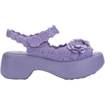 melissa Blossom + Viktor and Rolf, Sandales compensées pour femme, lilas, 35/35.5 EU