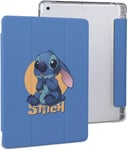 Stitch ? Coque De Protection Antichoc Pour Ipad 2020, Veille/Réveil Automatique, Réglage De L'angle, Mignon, Personnage Transparent, 10.2