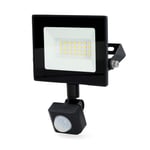 Nedis LED projektør med sensor - 20W - 1620 lumen - Sort