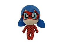 BANDAI Miraculous Chibi Ladybug Plush Toy From Miraculous Tales Of Ladybug And Cat Noir | 15cm Ladybug Soft Toy | Super Soft And Cuddly Miraculous Toys Bring Their Favourite TV Show To Life