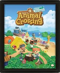 Animal Crossing (New Horizons) 3D lenticulær plakat