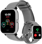 Fit Ozone 3 - Montre Connect¿¿E 1.6"", 280x420 Px, Standby 20 Jours, Bluetooth 5.0, Acc¿¿L¿¿Rom¿¿Tre 3 Axes, Ip68 ¿¿Tanche, Cardio, Analyse Du Sommeil, Musique, Compatible Android Ios, Gris