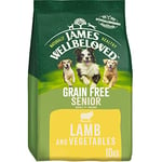 James Wellbeloved Complete Dry Senior Dog Food Lamb and Vegetables, 10 kg