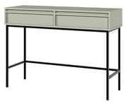 Selsey Coiffeuse avec Rangement Table De Maquillage avec 2 Tiroirs Deboute Coin Beauté Style Moderne 110 cm Sauge Evo