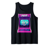 Child of The 1980's Arcade Machine Retro Gamer Tank Top