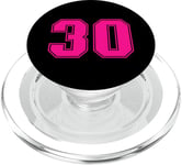 Numéro #30 Numéro Sport PopSockets PopGrip pour MagSafe