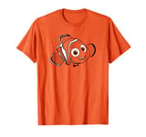 Disney Pixar Finding Dory Transparent Nemo Big Face Wave T-Shirt