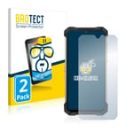 brotect 2-Pack Screen Protector compatible with Doogee S88 Plus - HD-Clear Protection Film