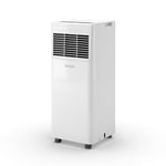 Olimpia Splendid - 02568 Dolceclima Slim 8 WWB, Climatiseur portable, 8000 BTU/h max, Classe énergétique A, 2.1 kW, Gaz naturel R290, Blanc