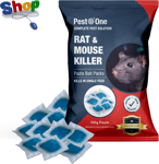 Rat  Pasta  Bait  Mouse  Poisoning  Blue  Pasta  Sachets  Rodent  Control  Pasta