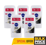 Nivea Invisible BW Silky Smooth Deodorant Stick Women 50ml 3, 5 Pack