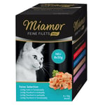 Miamor Fine Filéter Mini Porsjonspose Multibox 8 x 50 g - Fint sortiment