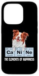 Coque pour iPhone 14 Pro Red Border Collie