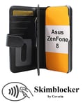 Skimblocker XL Wallet Asus ZenFone 8 (ZS590KS) (Svart)