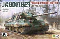 Takom 8003 1:35th scale Jagdtiger Sd.Kfz. 186 Porsche Production type