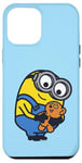 Coque pour iPhone 12 Pro Max Minions Cute Bob Favorite Teddy Bear Portrait