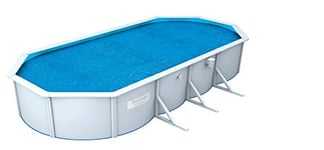 Bâche solaire ovale BESTWAY 7,3 x 3,5 m pour piscine Hydrium 7,4 x 3,6 x 1,2 m