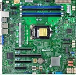 Supermicro MBD-X12STL-F-O, Intel LGA1200, C252, PCI Express, ATX, 4xDDR4, M.2 + SATA3 RAID, VGA, USB 3.2, 2xGigaLAN