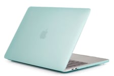 Frosted Hard Case til MacBook 15,4" Pro, lyseblå