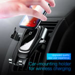 Baseus Car Phone Holder 10w Wireless Charger For Iphone X Samsung S10 S9 S8