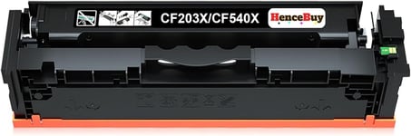 203X Cf540X Cartouche De Toner Noir Compatible Pour Hp 203X Cf540X 203A Cf540A Pour Hp Color Laserjet Pro Mfp M281Fdw M281Fdn M280Nw M281Cdw Hp Laserjet Pro M254Dw M254Nw M254Dn (1[DYJ073204]