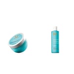 Moroccanoil Masque Hydratant Ultra Leger, 250 Ml (Lot De 1) & Shampooing Reparateur Hydratant, 250 ml