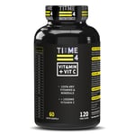 Time 4 Multivitamin & Mineral + 1000mg Vitamin C - Vegetarian, 60 Days Supply