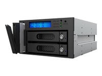 Raidon Intank Ir2623-S3 - Hårddiskarray - 2 Fack (Sata-600) - Sata 6Gb/S (Extern)